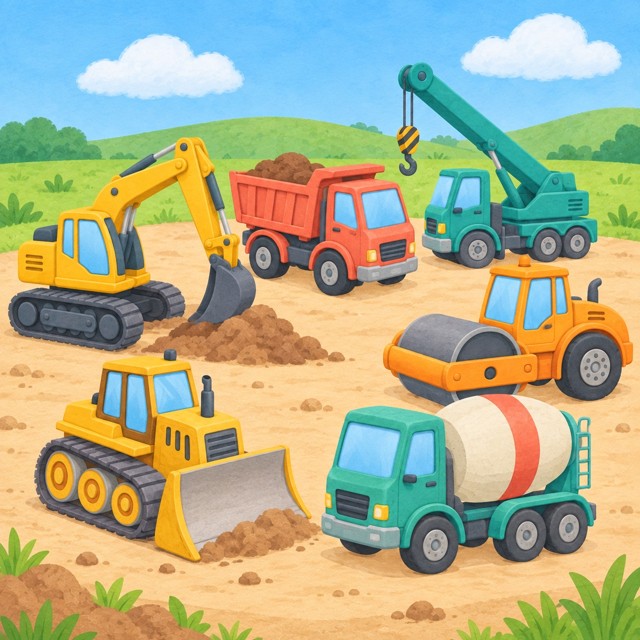 工程车来帮忙